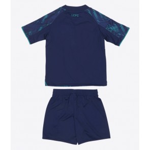 Leicester City Udebanetrøje Børn 2025-26 Kortærmet (+ Korte bukser)